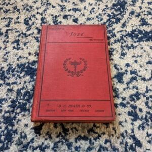 Jose Davidson - Antique book, copyright 1900 collection collectible old rare